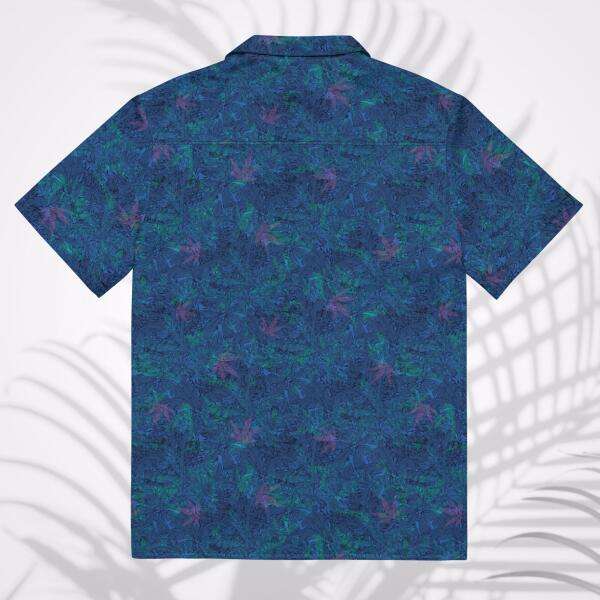 sapphire mirage unisex hawaiian shirt