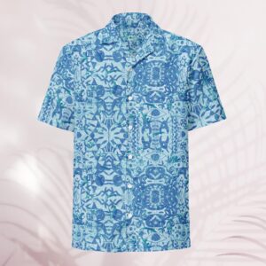 bohemian palm unisex hawaiian shirt