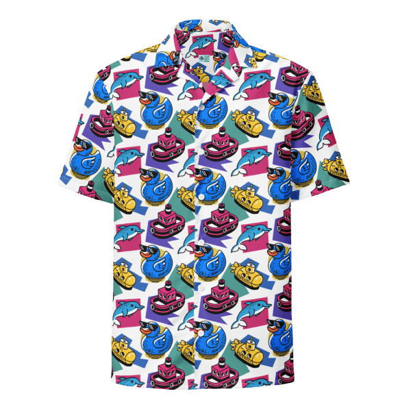 swimtime unisex hawaiian shirt