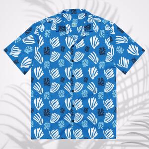 sorrento palm unisex hawaiian shirt