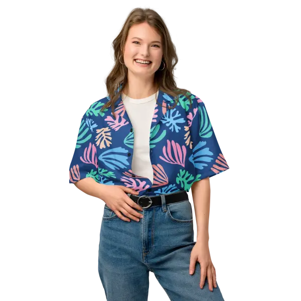 riviera palm unisex hawaiian shirt