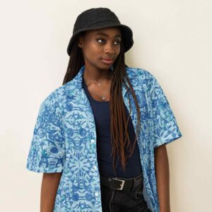 bohemian palm unisex hawaiian shirt