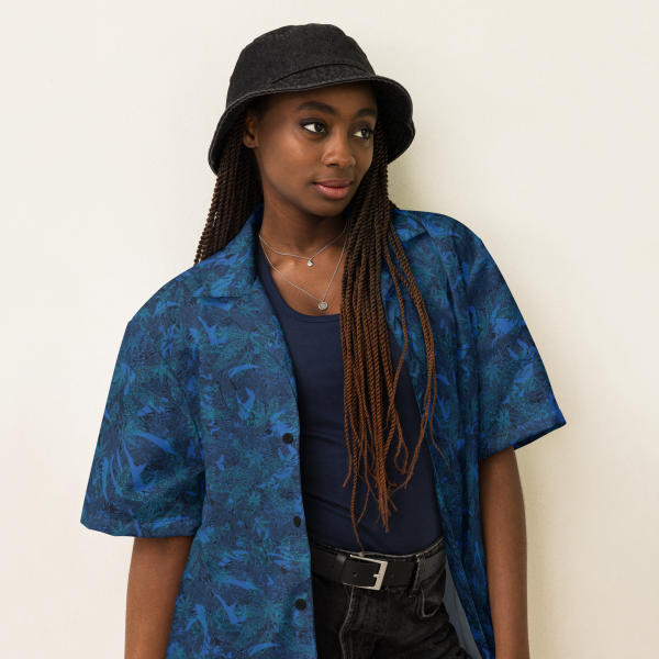 oasis palm unisex hawaiian shirt