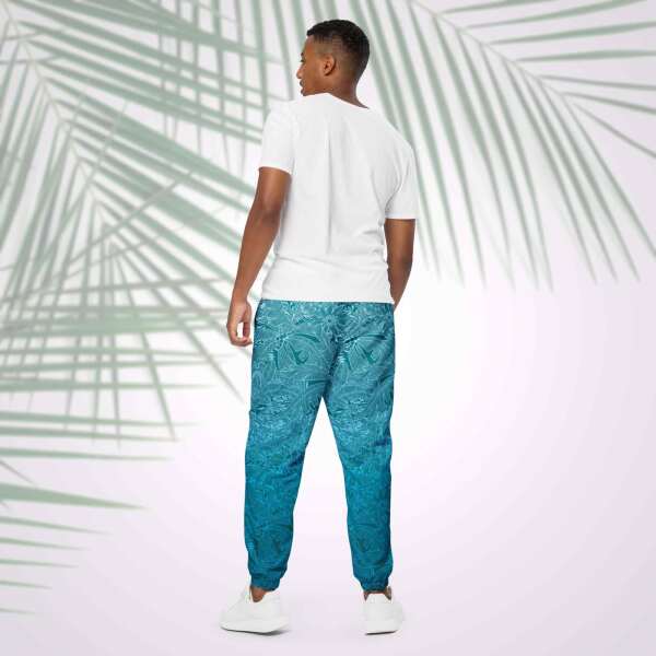 tropical shore unisex track pants