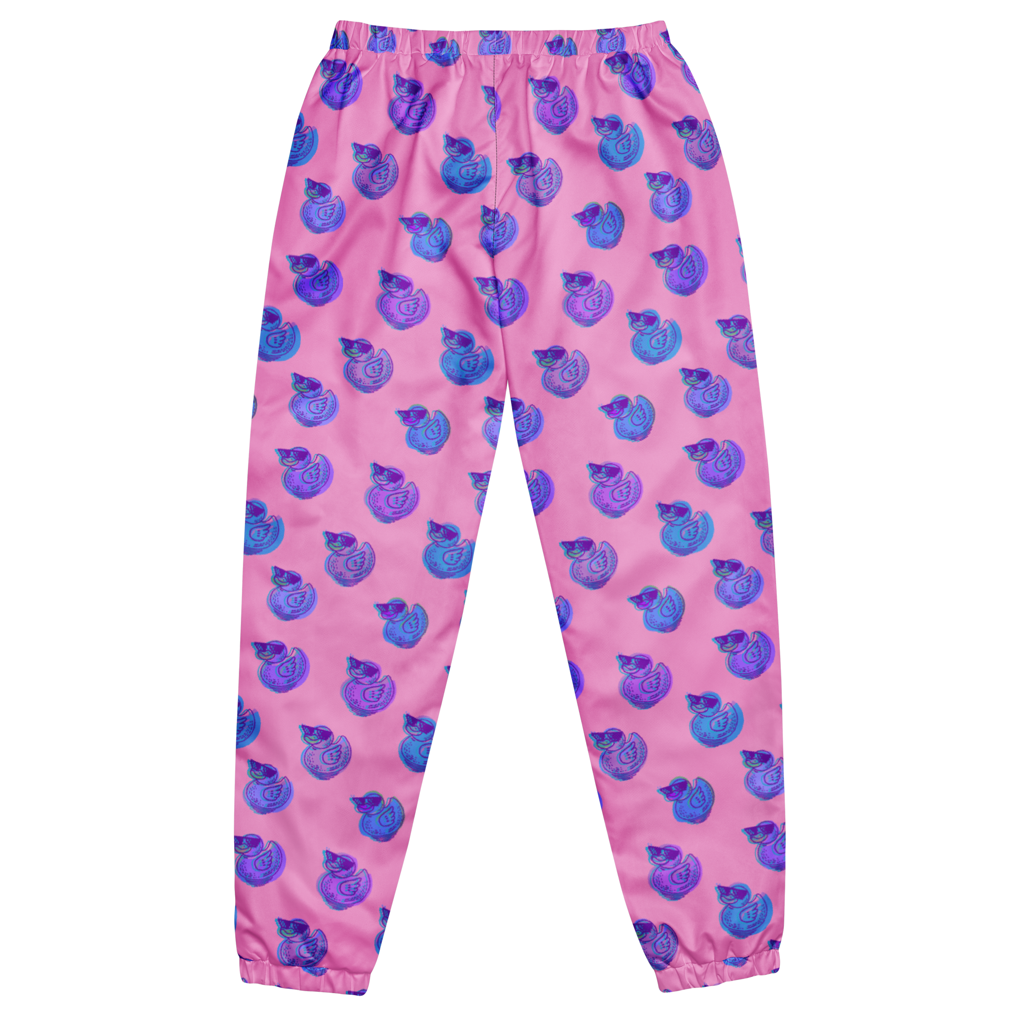 ducks in rose unisex track pants