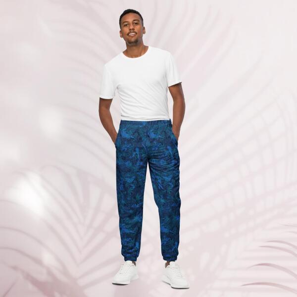 indigo oasis unisex track pants