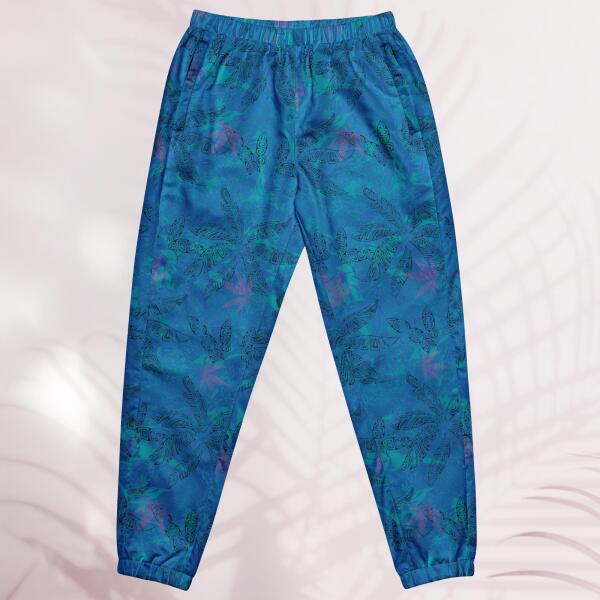 seaside sapphire unisex track pants