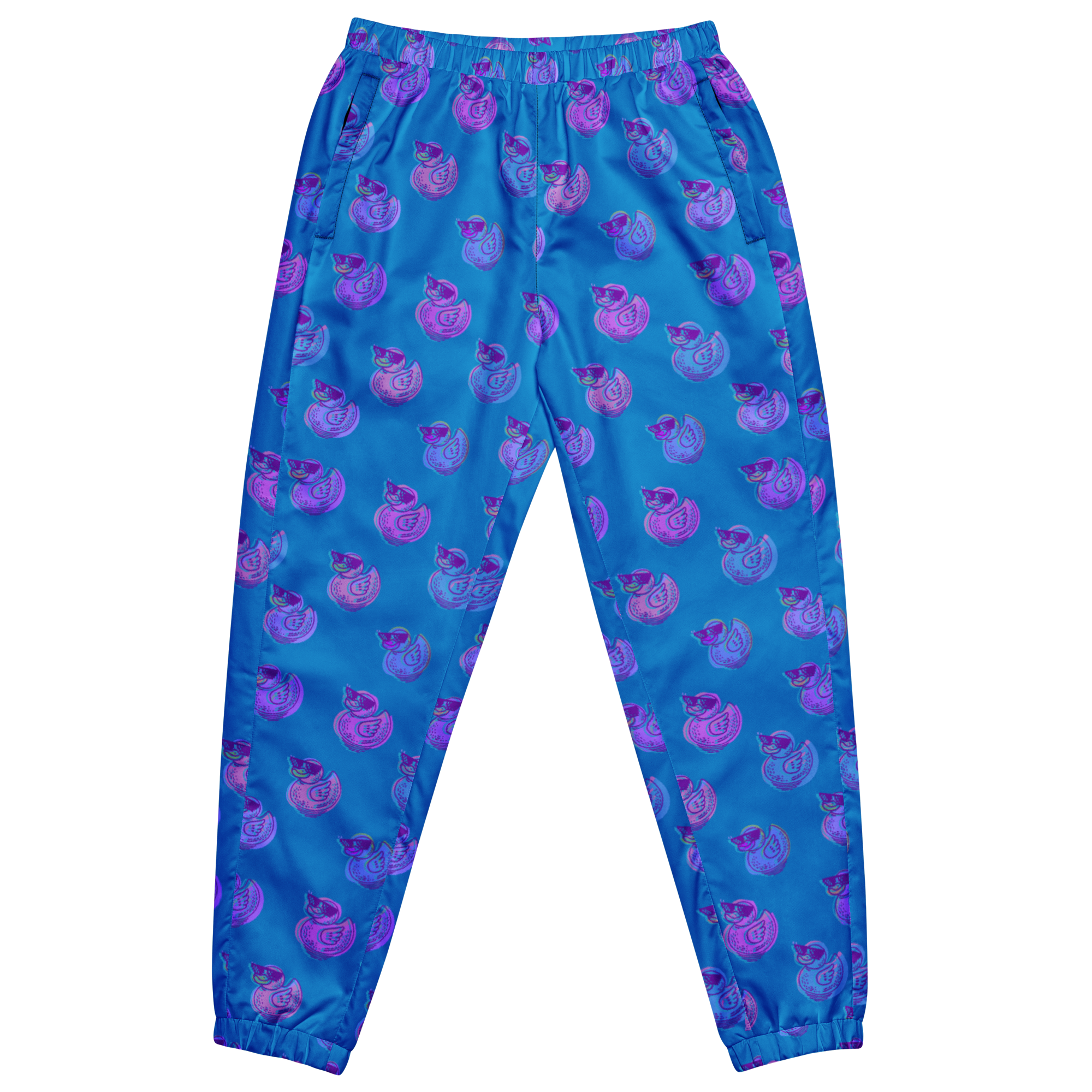 ducks in navy unisex track pants