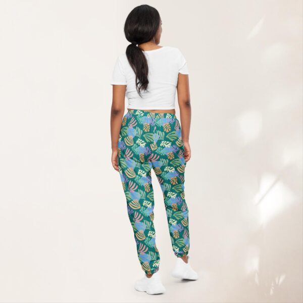 emerald palm unisex track pants