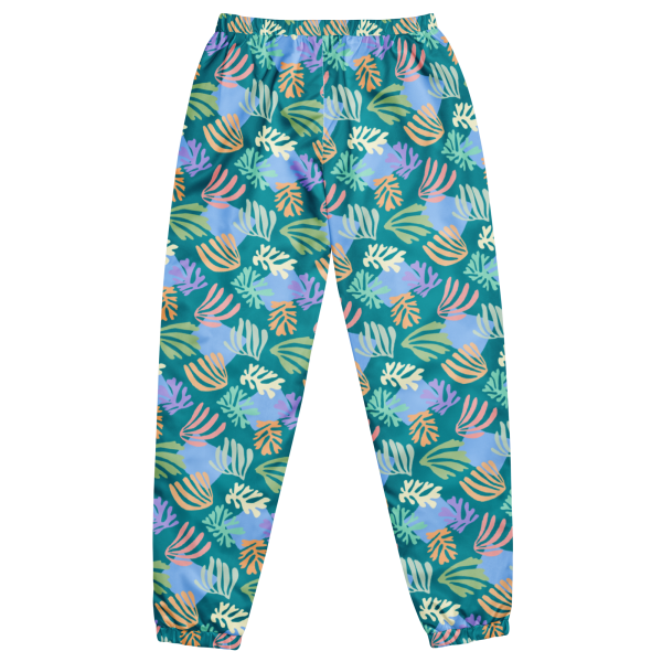 Emerald palm unisex track pants