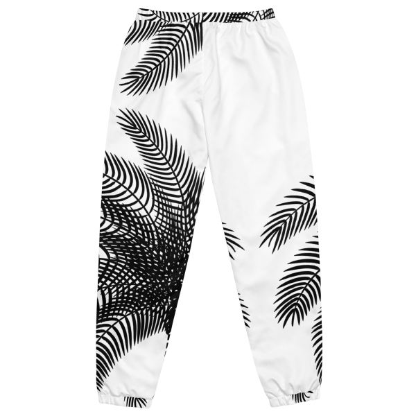 lone black palm unisex track pants