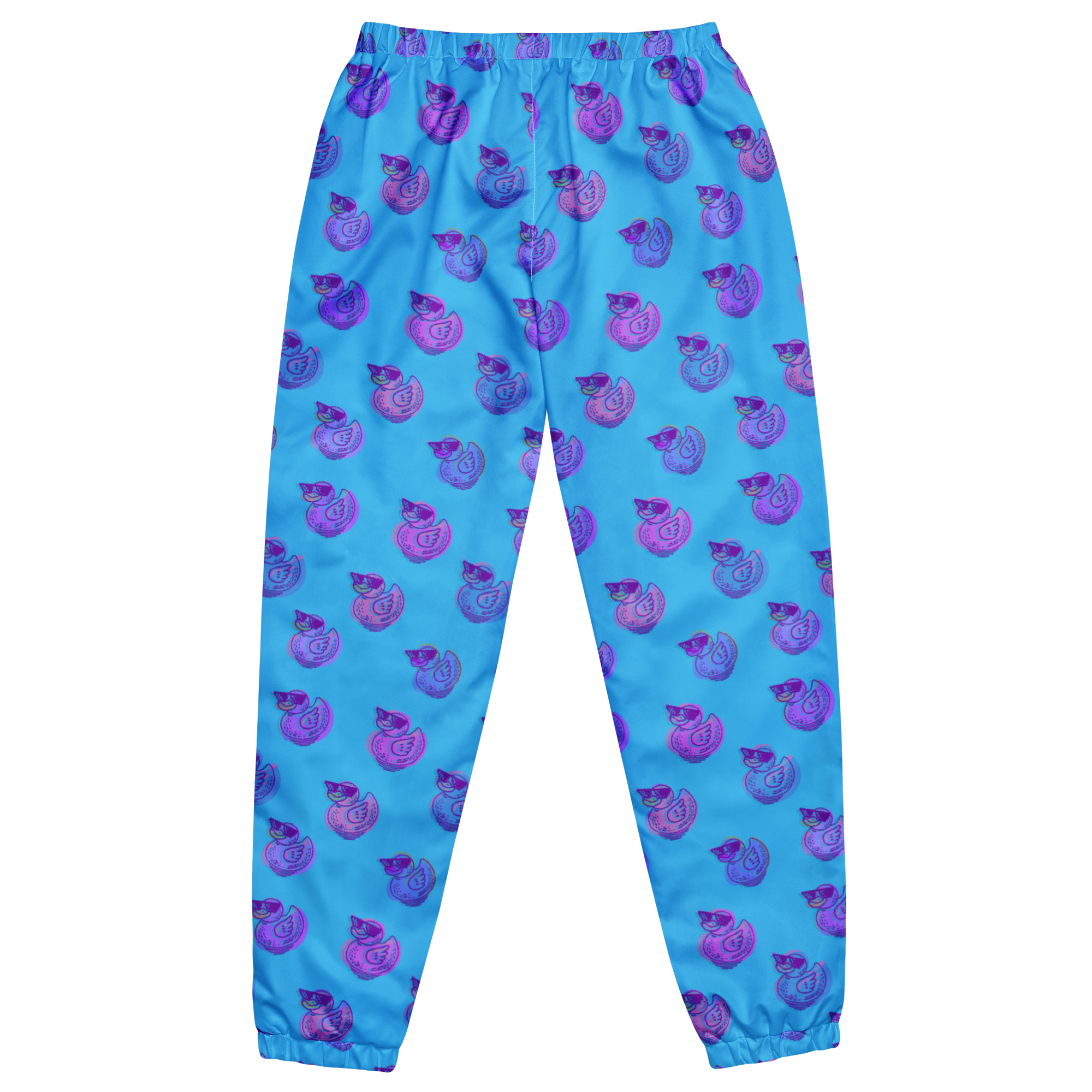ducks in sky blue unisex track pants