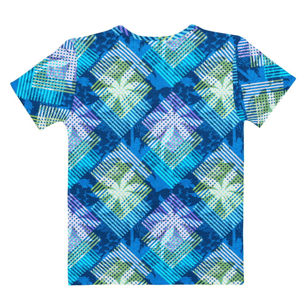 tropic elation reef women’s cotton t shirt