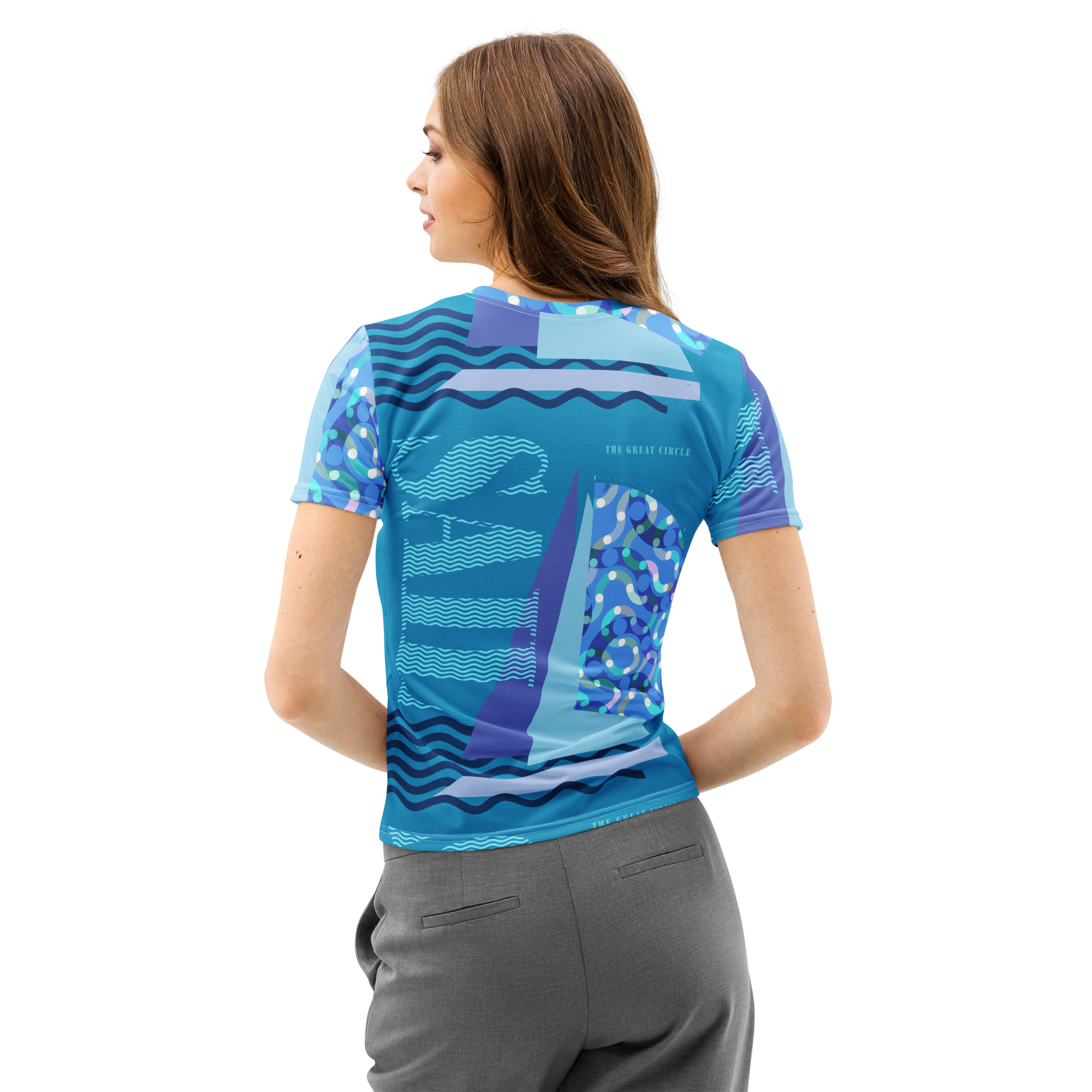 sail on women’s cotton t shirt