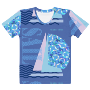 sail on mariner women’s cotton t shirt