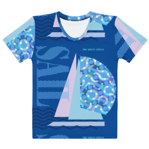 sail on women’s cotton t shirt