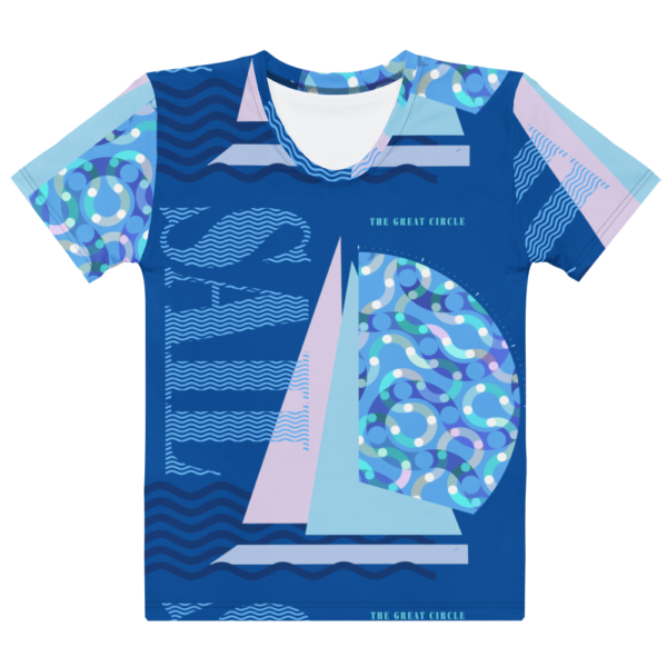 sail on women’s cotton t shirt