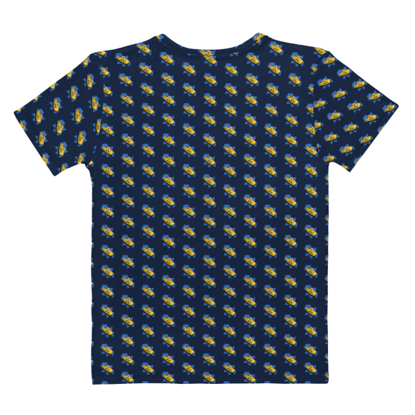 swimtime submarine navy women's t shirt