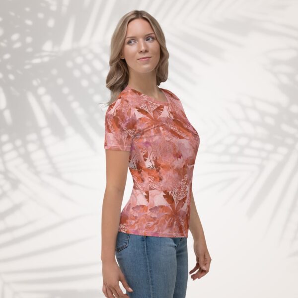 montserrat palm women's t shirt