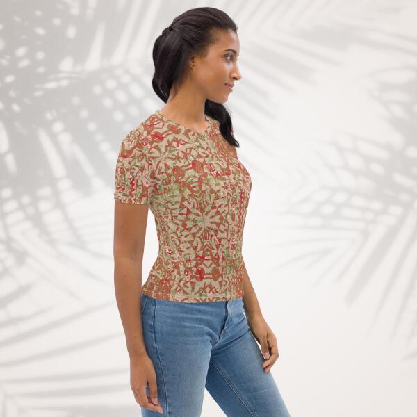 gypsy palm women's t shirt