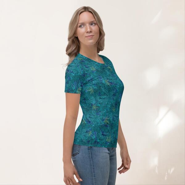 emerald lagoon women's t shirt