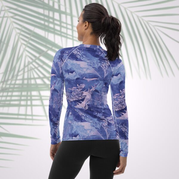 mustique palm women’s long sleeve