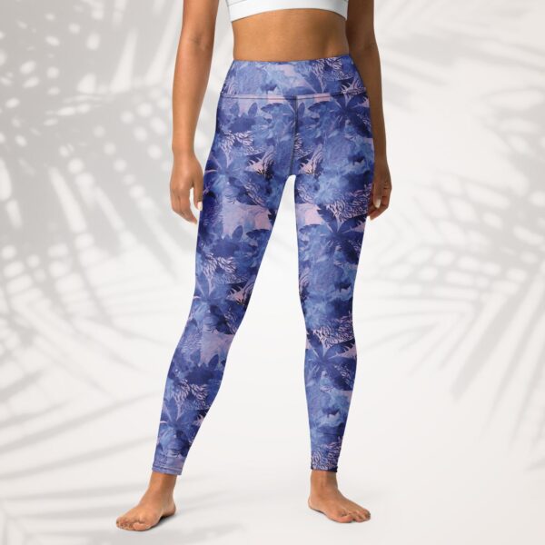 mustique palm yoga leggings