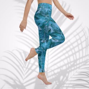 Mayreau Palm Yoga Leggings