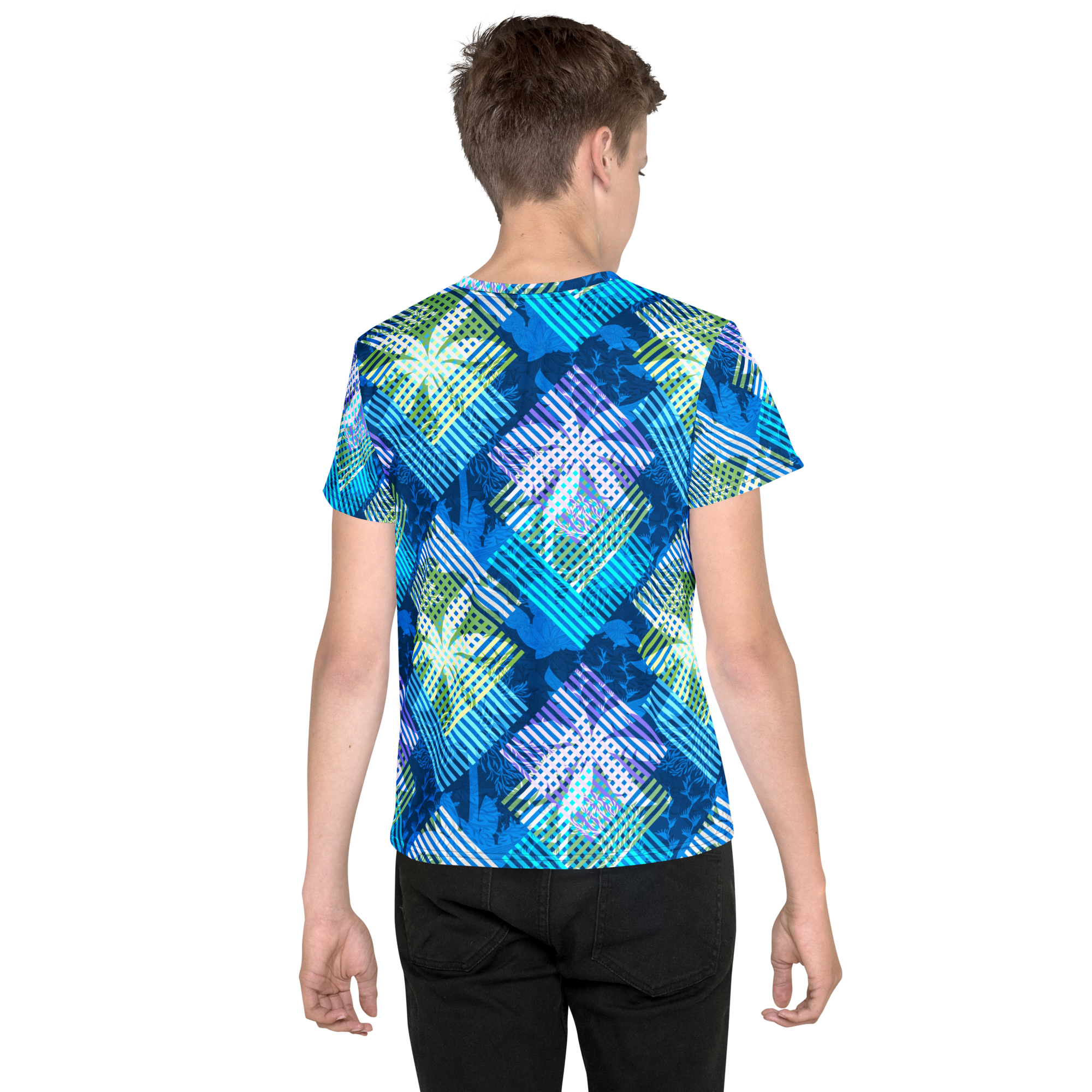 tropic elation reef youth t shirt