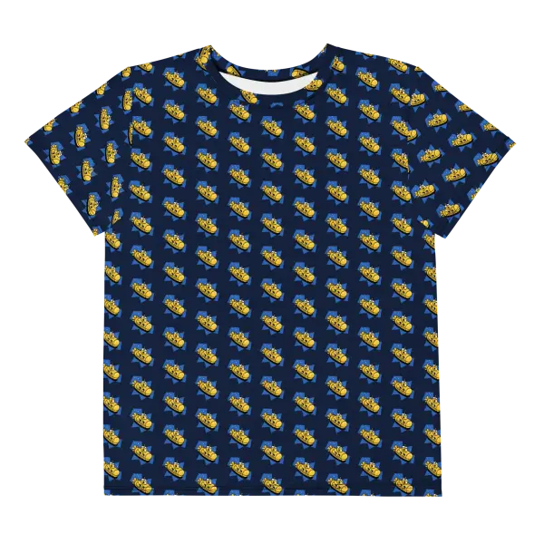 swimtime submarine navy youth t shirt