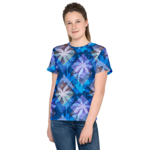 tropic elation lagoon youth t shirt