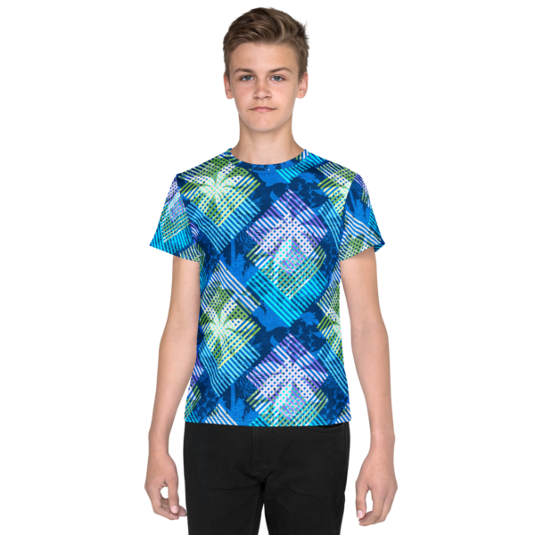 tropic elation reef youth t shirt