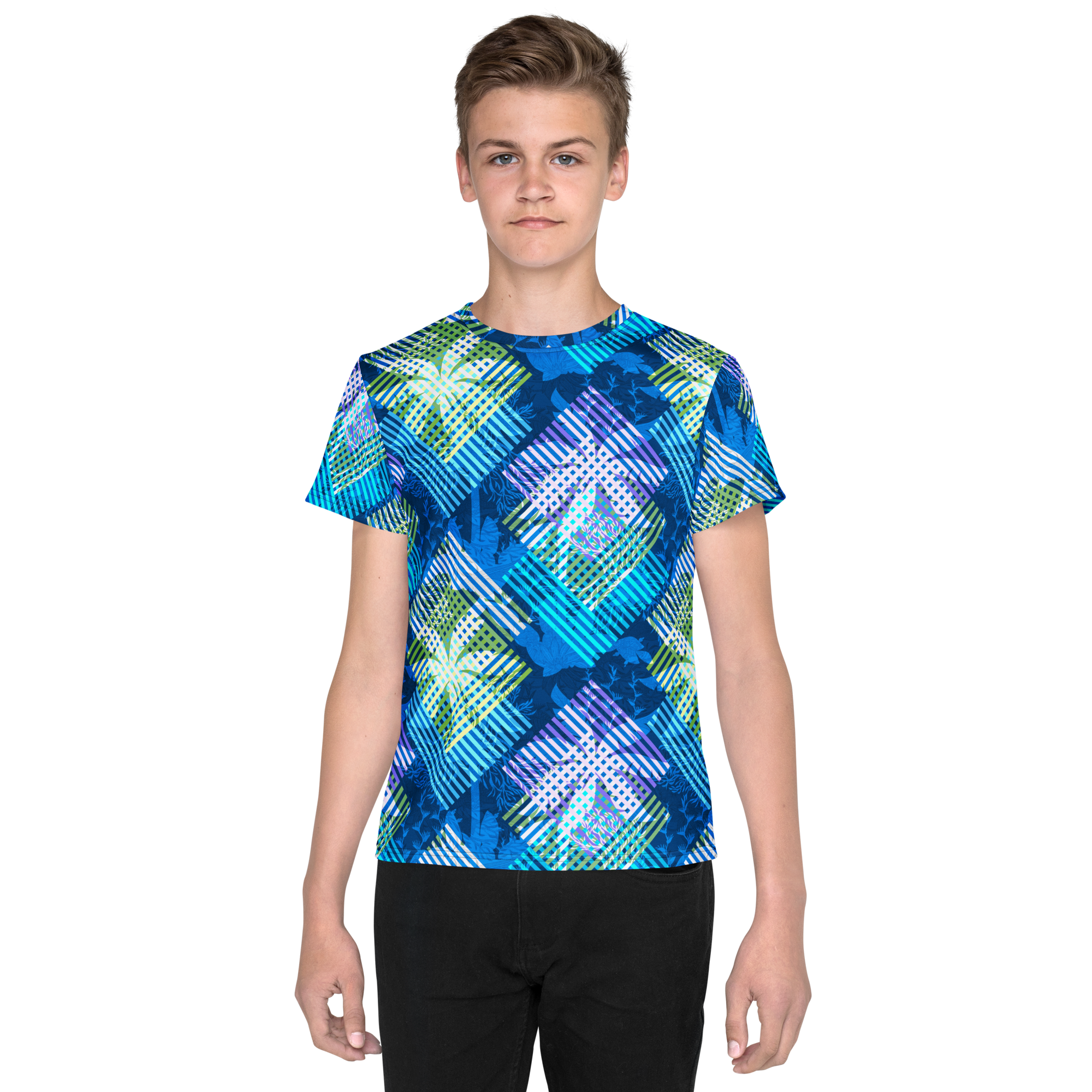 tropic elation reef youth t shirt