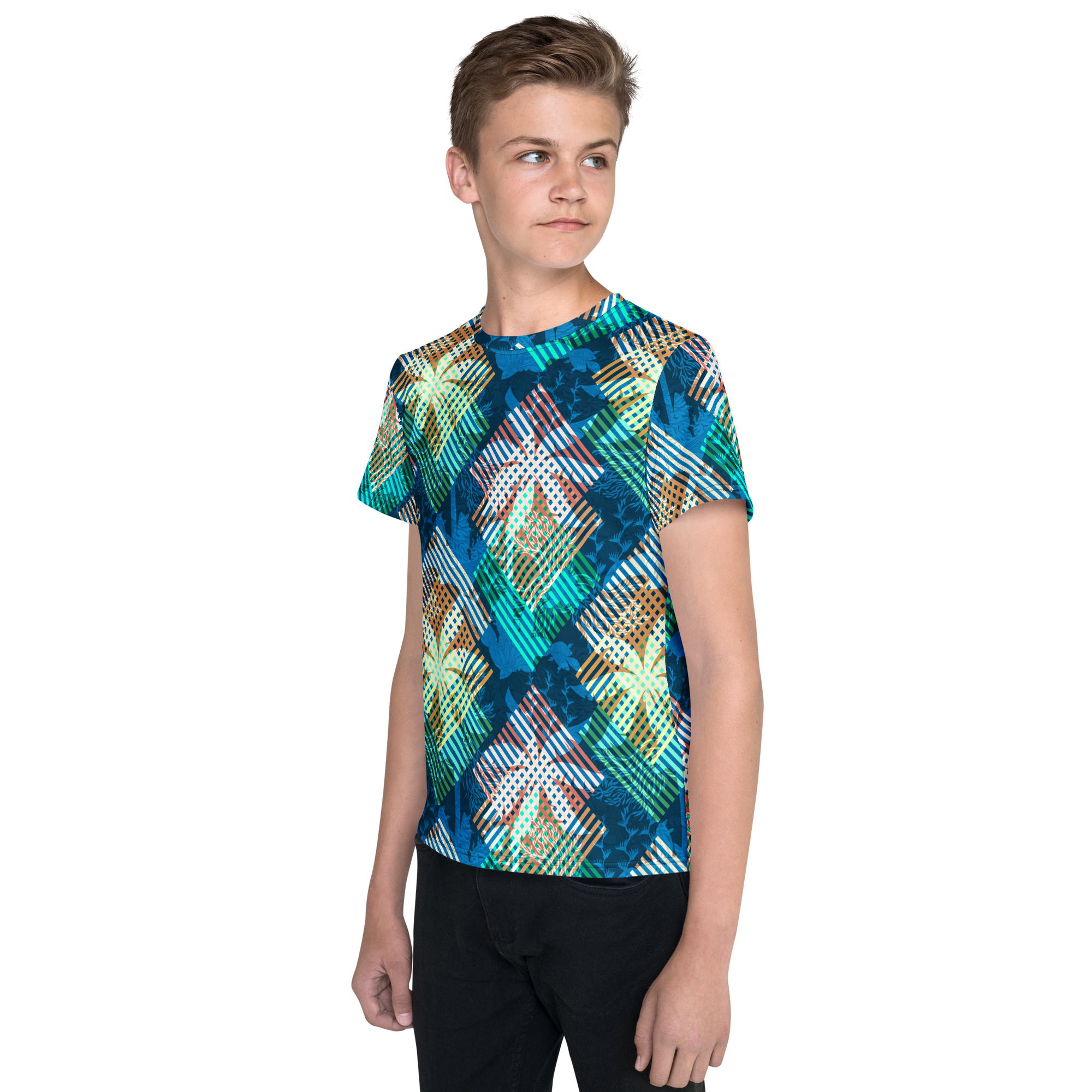 tropic elation haze youth t shirt