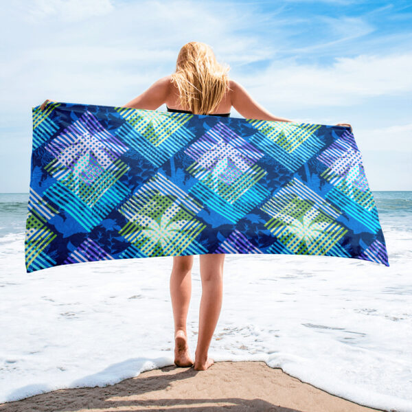 tropic elation reef towel