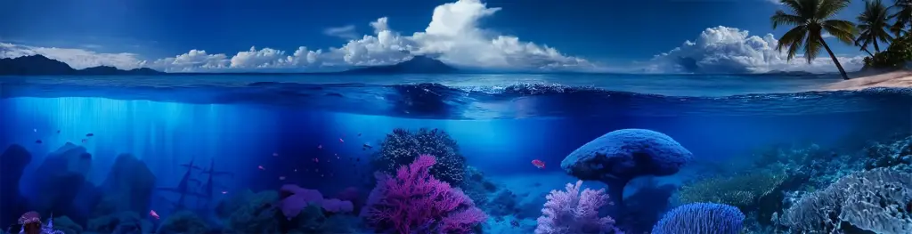 indigo deep blue sea