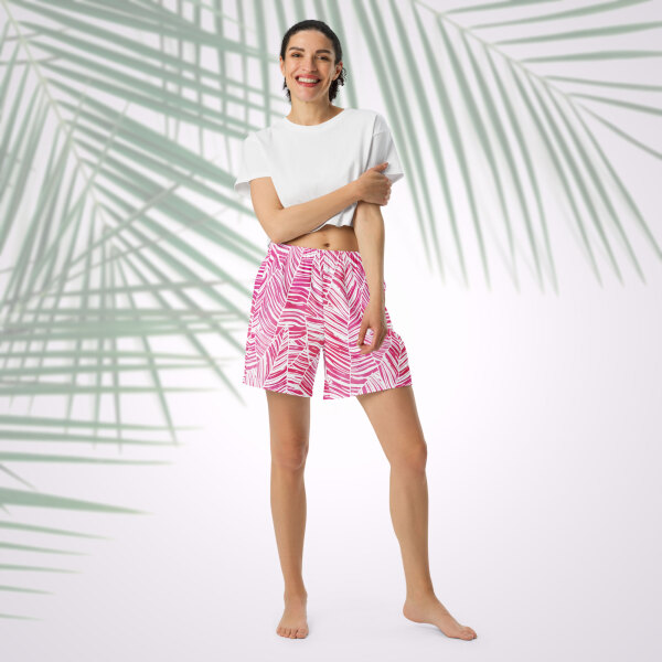 ruutia beach unisex long athletic shorts