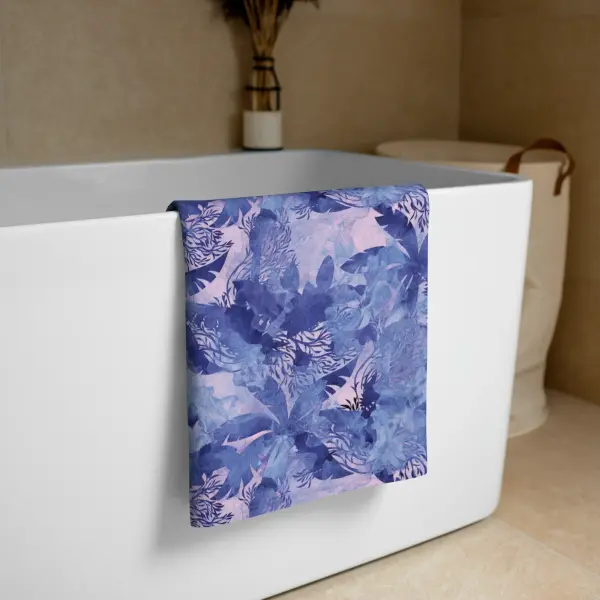 mustique palm beach towel