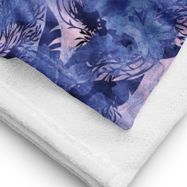 mustique palm beach towel