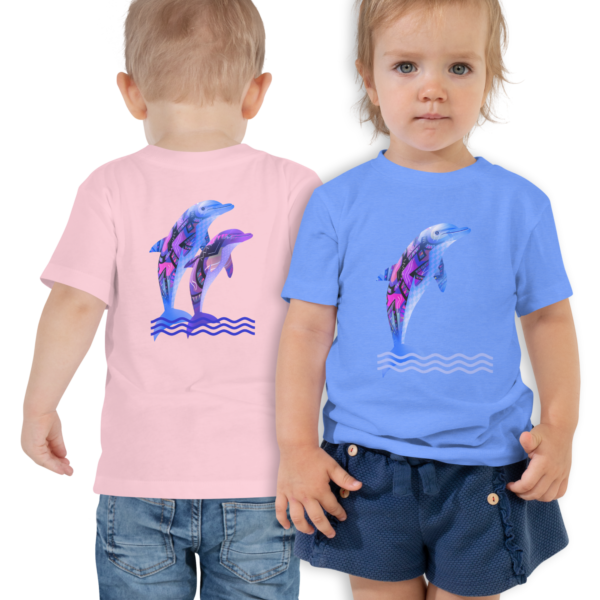 swimtime chinook dolphin toddler tee