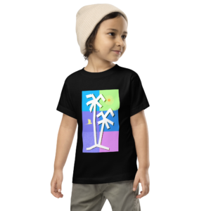 lone palm treasuremap toddler tee