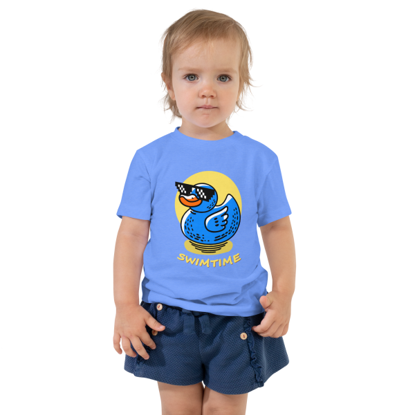 swimtime duck bella toddler tee
