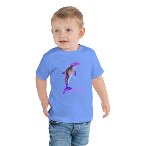 swimtime huichol dolphin toddler tee