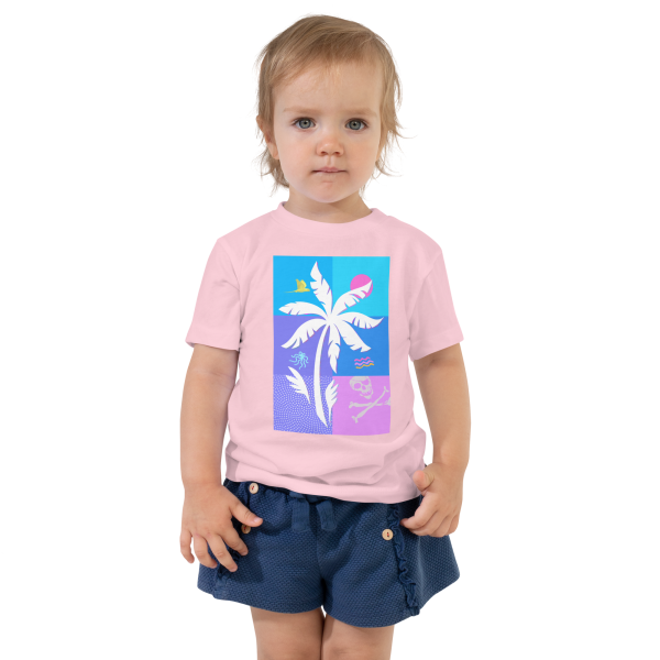 lone palm treasure toddler tee