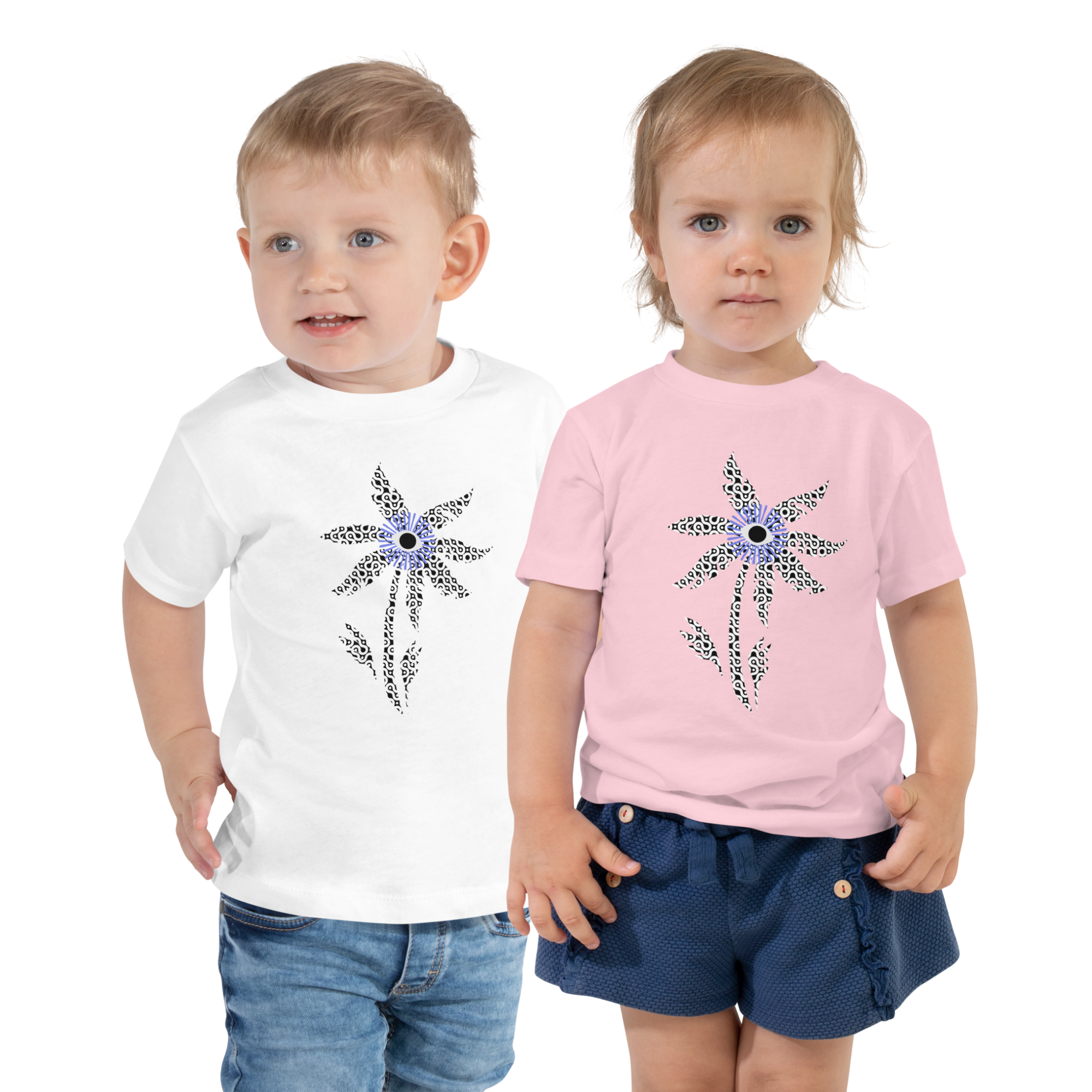 lone palm labyrinth toddler tee