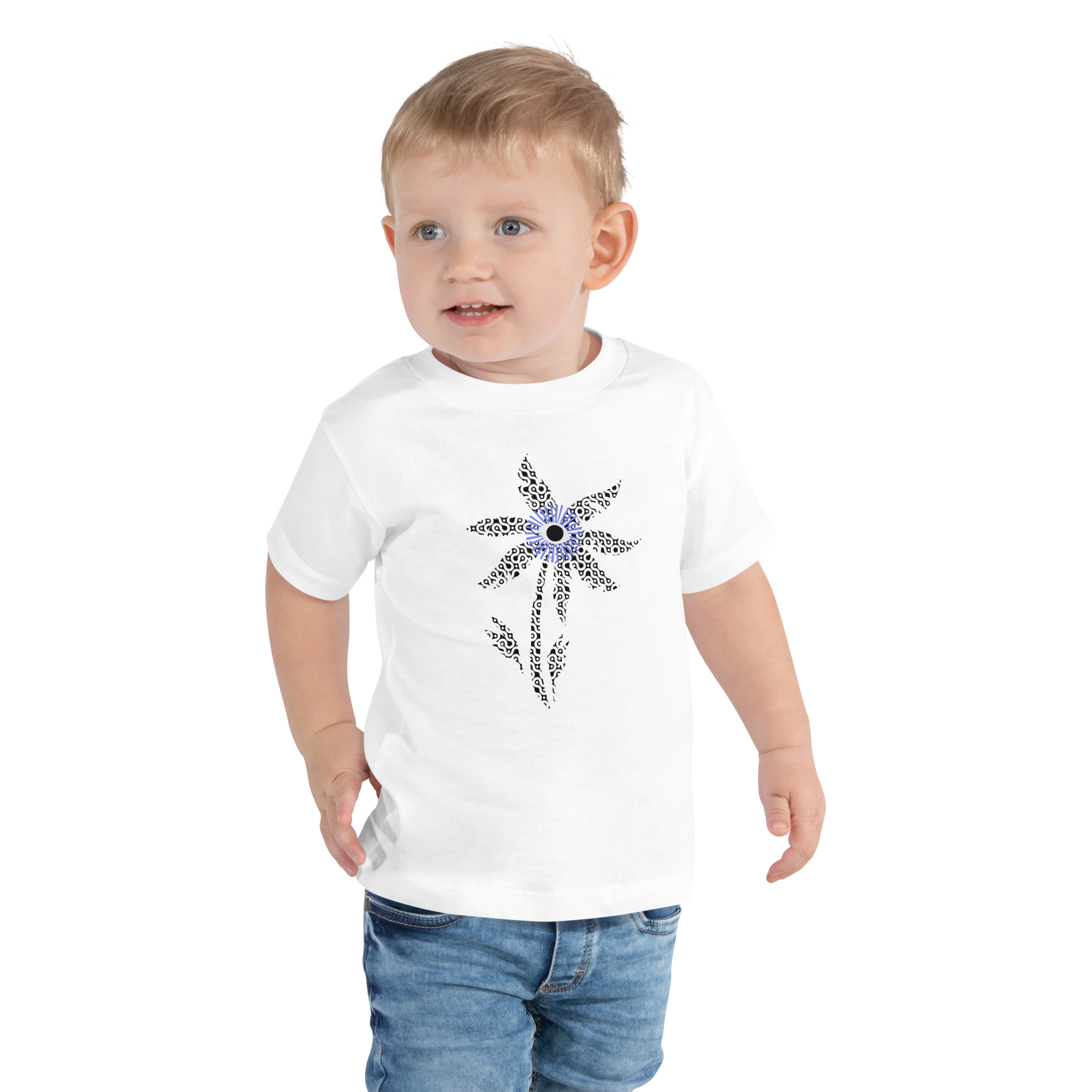 lone palm labyrinth toddler tee