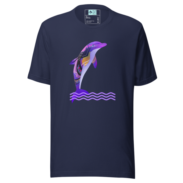 swimtime huichol dolphin unisex t shirt
