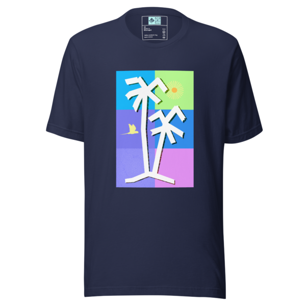 lone palm treasuremap unisex t shirt
