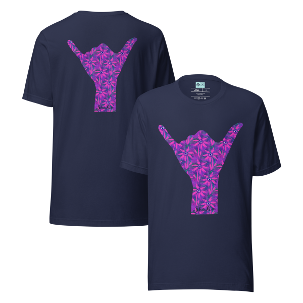 shaka purple eye unisex t shirt