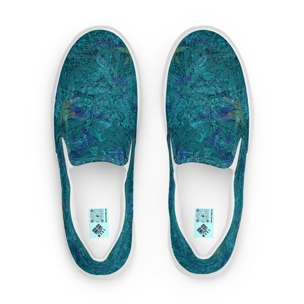 emerald lagoon women’s canvas shoes